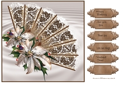brown fan