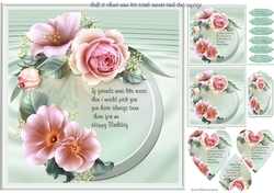 floral frame mini kit