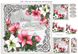 Christmas flowers mini kit