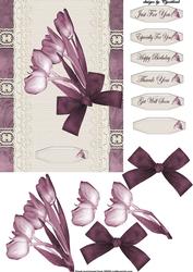 Tulips Decoupage