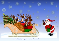 Santa reindeer cu4cu 