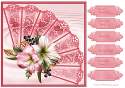 pink fan