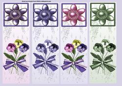 Pansy Bookmarks