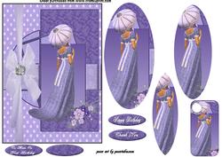 Lilac Vintage Lady