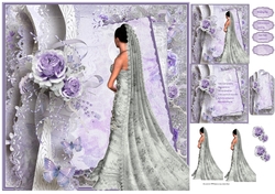 Lavender wedding day mini kit