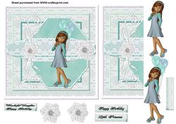 Lace Princess Card