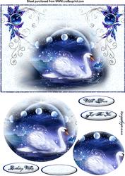 Blue Swan Song A5