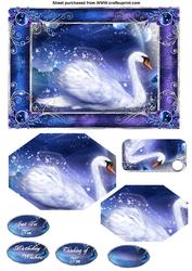 Swan 7x5 Quick Card