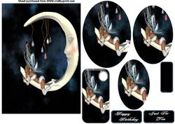 7x5 Moon Dreaming