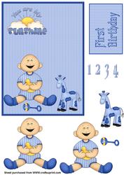First Baby Boy Birthday