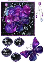 Hearts and Butterfly