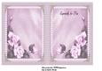 Pink Roses Bookmark Insert