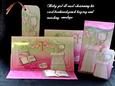Baby Girl Christening Dl Easel Kit