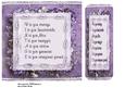 Vintage Flowers Insert