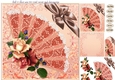 cream rose fan mini kit