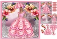 pink victorian lady mini kit