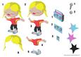 Graffiti Girl Decoupage