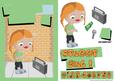 Graffiti Girl Quick Card