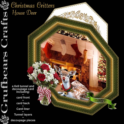 Christmas Critters - House Deer