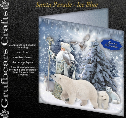 Santa Parade - Ice Blue