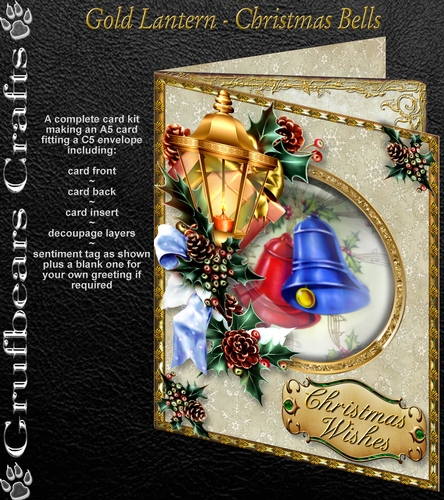 Gold Lantern - Christmas Bells