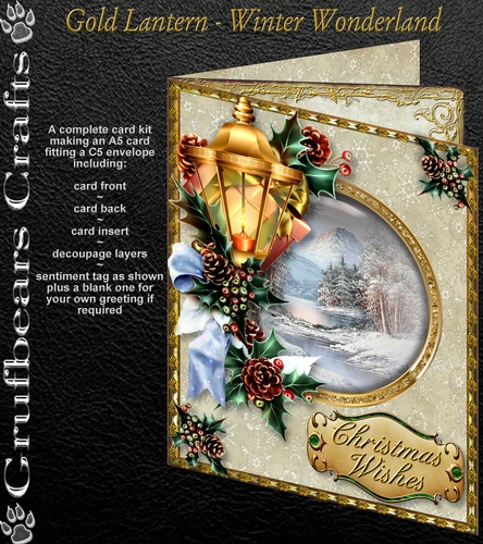 Gold Lantern - Winter Wonderland
