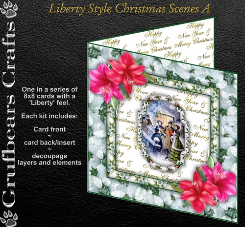 Liberty Style Christmas Scenes A