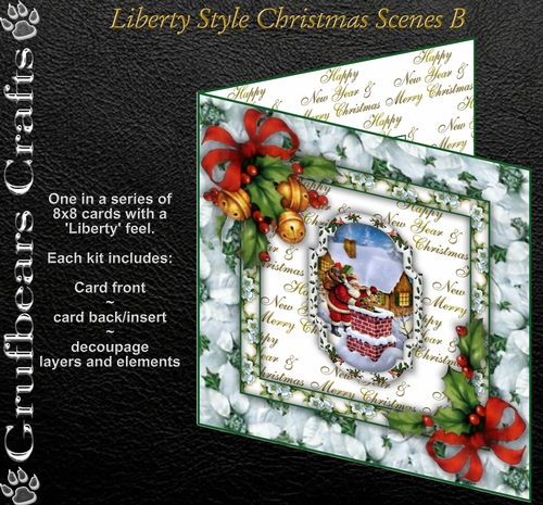 Liberty Style Christmas Scenes B