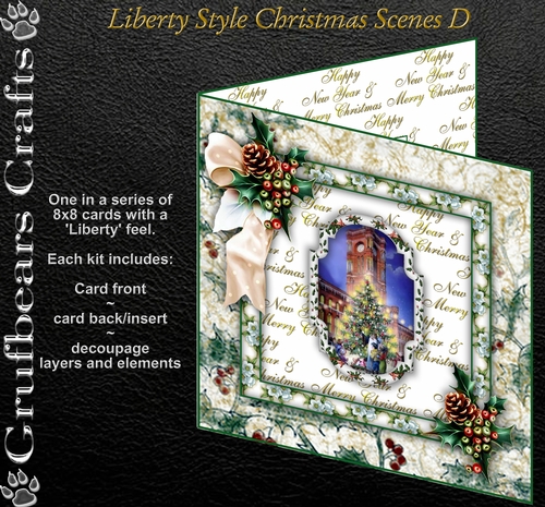 Liberty Style Christmas Scenes D