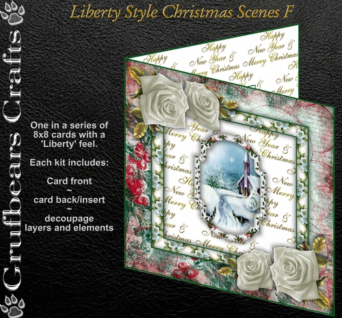 Liberty Style Christmas Scenes F
