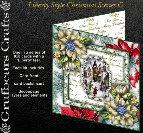 Liberty Style Christmas Scenes G
