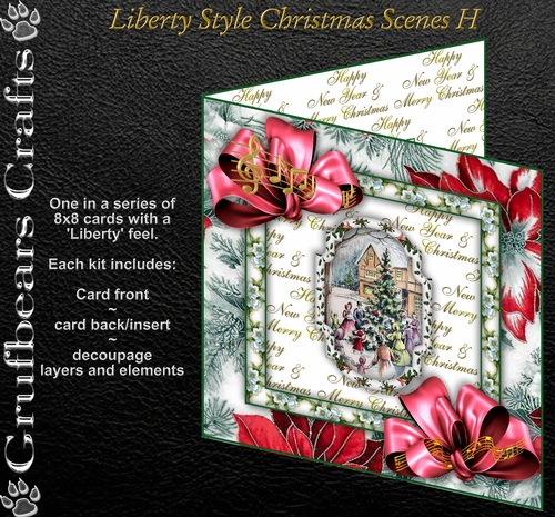 Liberty Style Christmas Scenes H