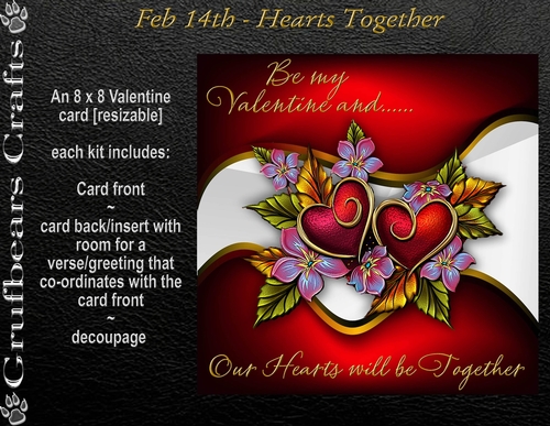 Feb 14th - Hearts Together