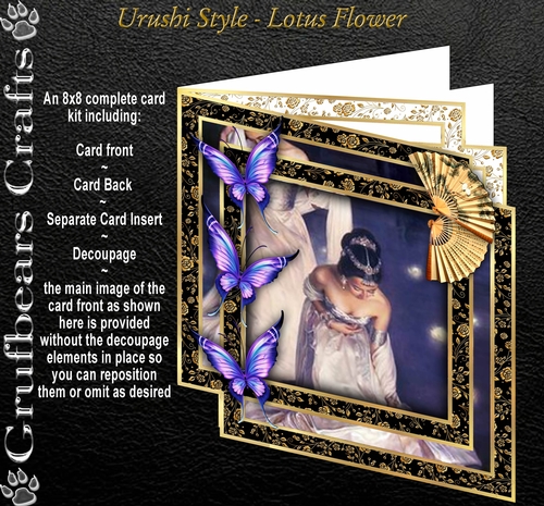 Urushi Style - Lotus Flower