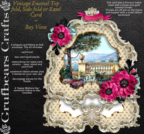 Vintage Enamel - Bay View