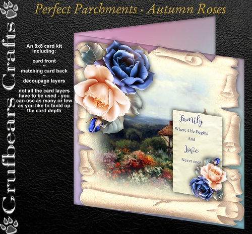 Perfect Parchments - Autumn Roses