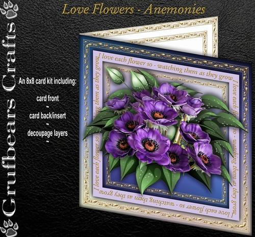 Love Flowers - Anemonies