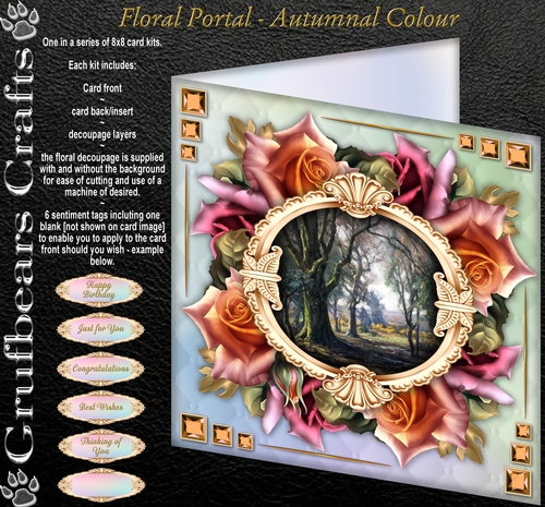 Floral Portal - Autumnal Colour