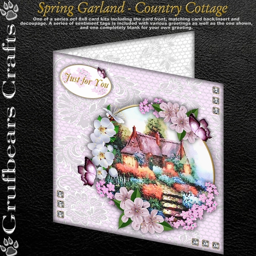 Spring Garland - Country Cottage