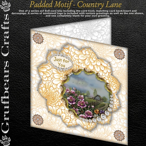 Padded Motif - Country Lane