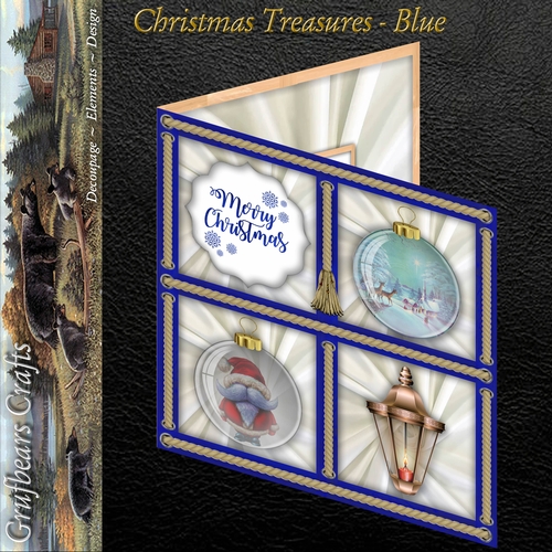 Christmas Treasures - Blue