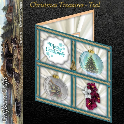 Christmas Treasures - Teal