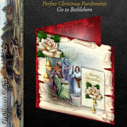 Perfect Christmas Parchments - Go to Bethlehem