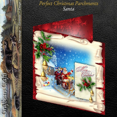Perfect Christmas Parchments - Santa