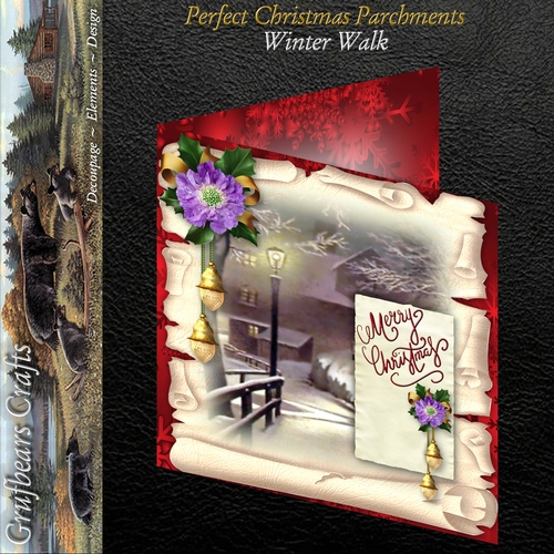 Perfect Christmas Parchments - Winter Walk