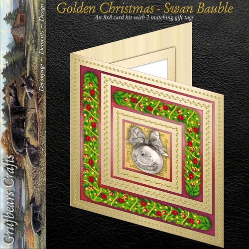 Golden Christmas - Swan Bauble