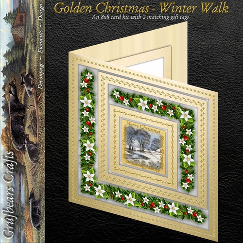 Golden Christmas - Winter Walk