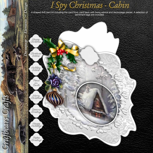 I Spy Christmas - Cabin