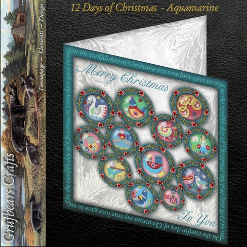 12 Days of Christmas - Aquamarine