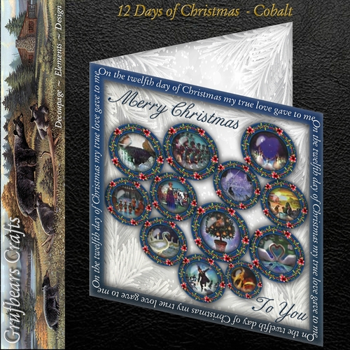 12 Days of Christmas - Cobalt